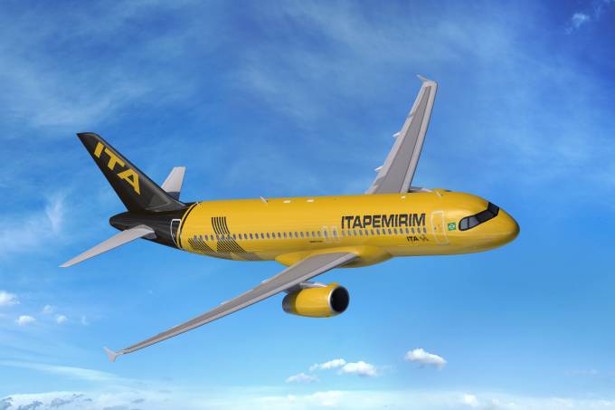 Chega ao Brasil o primeiro avião da Itapemirim Transportes Aéreos